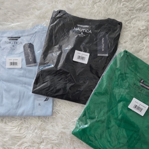 Nautica crewneck deck t-shirts Bundle of 3. Size XL. New.Our wear-every-day De - Picture 4 of 12
